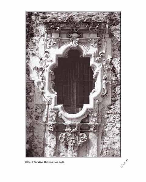 Rosa's Window, Mission San  Jose
